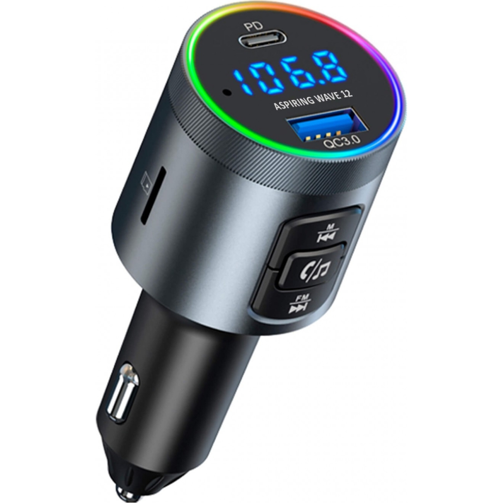 FM модулятор Aspiring Wave 12, 48W (TC-WA12) - зображення 1