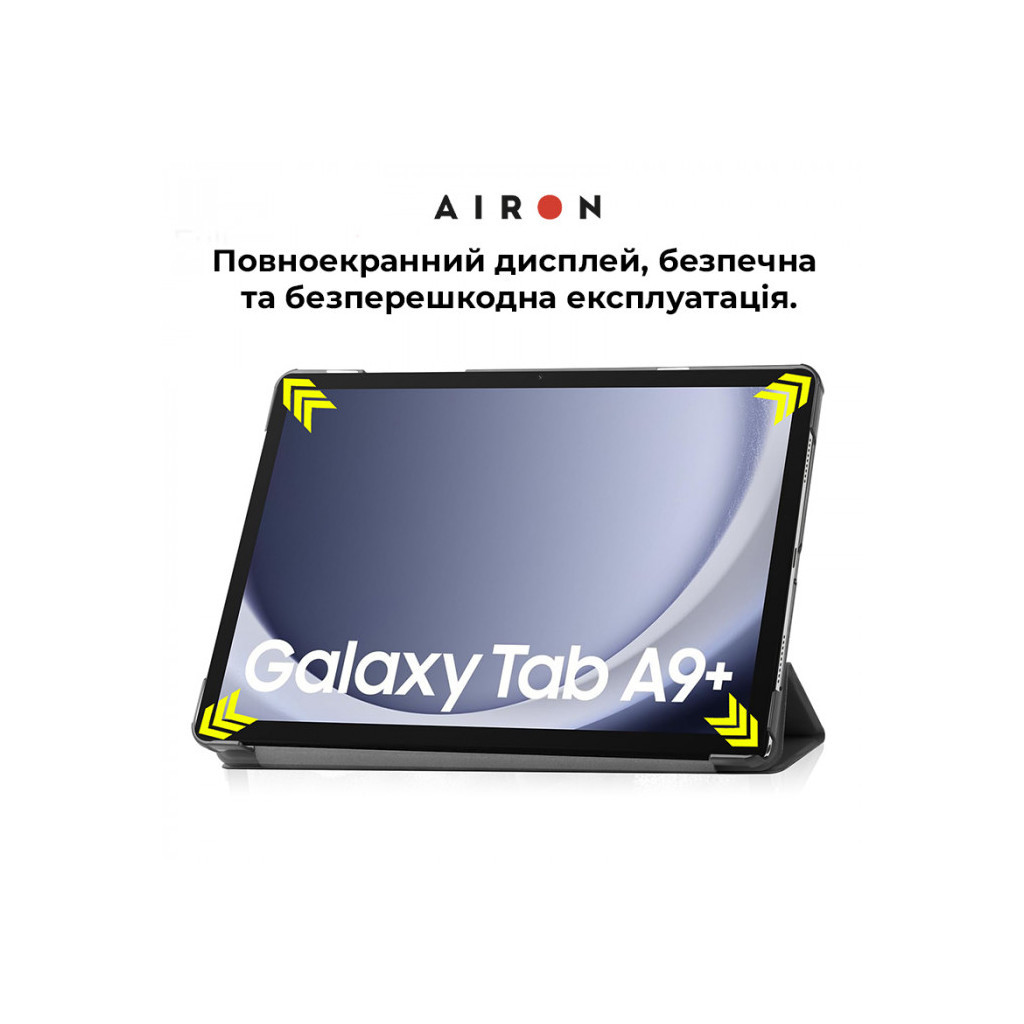 Чохол до планшета AirOn Premium Samsung Galaxy Tab A9 Plus 11'' 2023 + film (4822352781102) - зображення 4