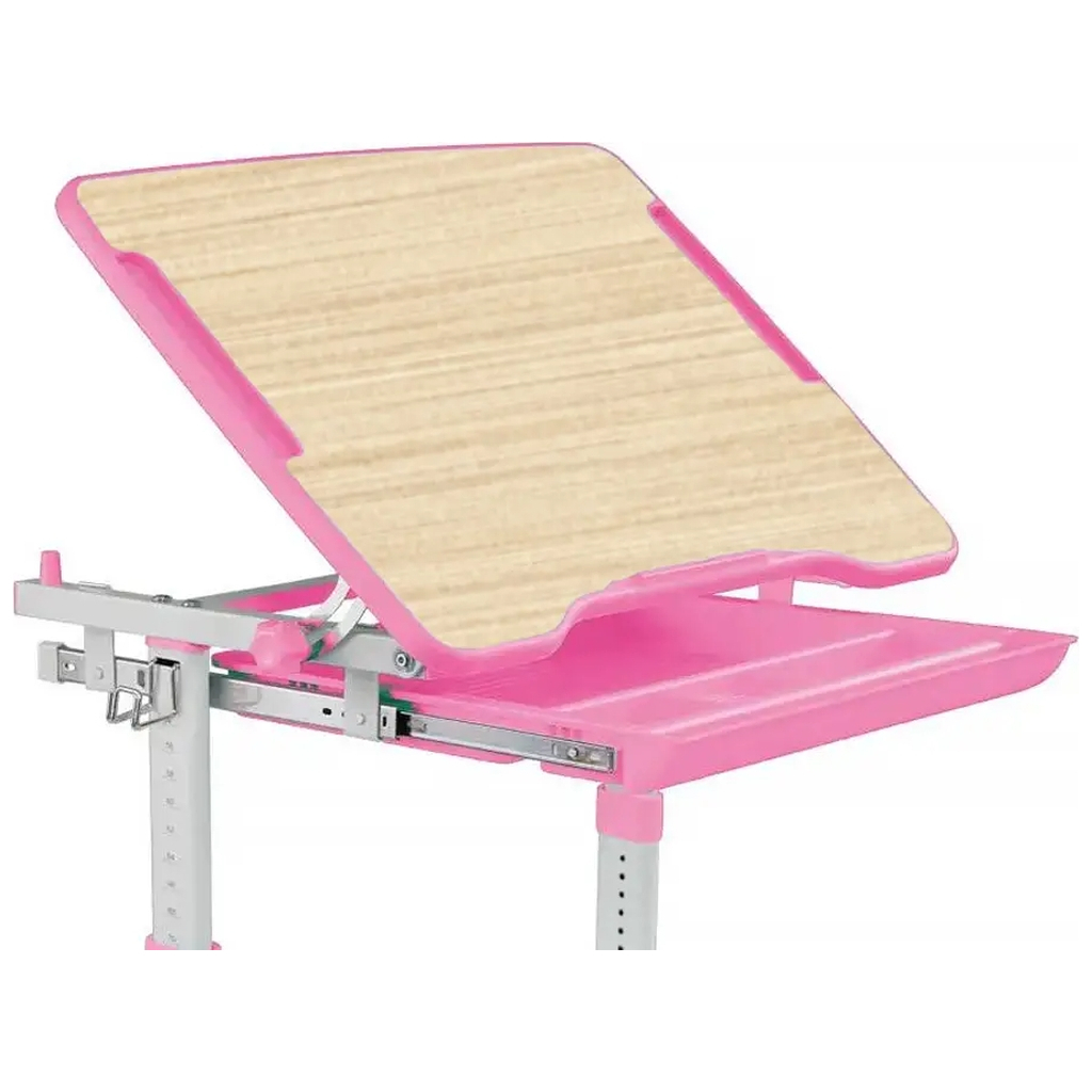 Парта зі стільцем FunDesk Piccolino III Pink-w - изображение 4