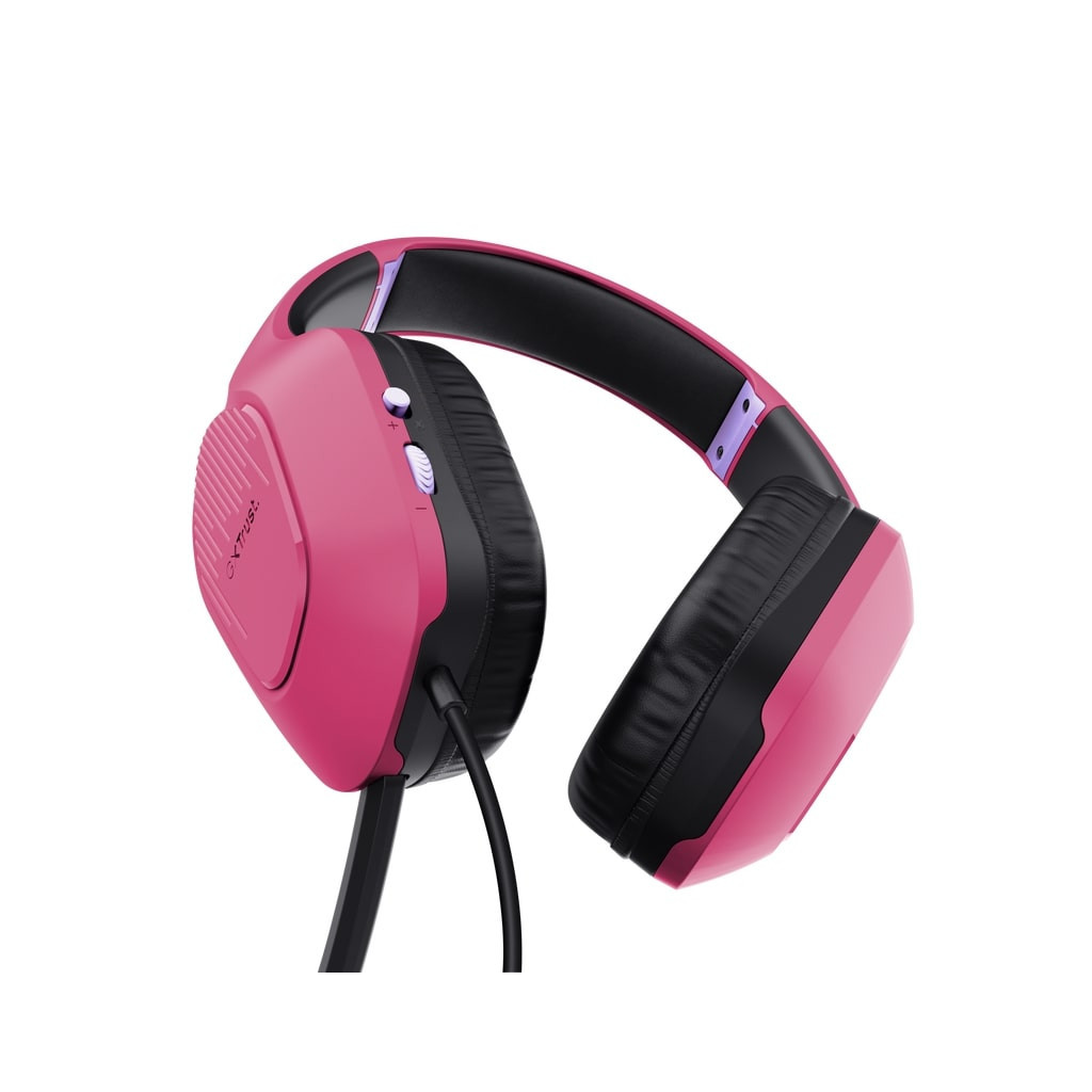 Навушники Trust GXT 415 Zirox 3.5мм Pink (24992) - зображення 4