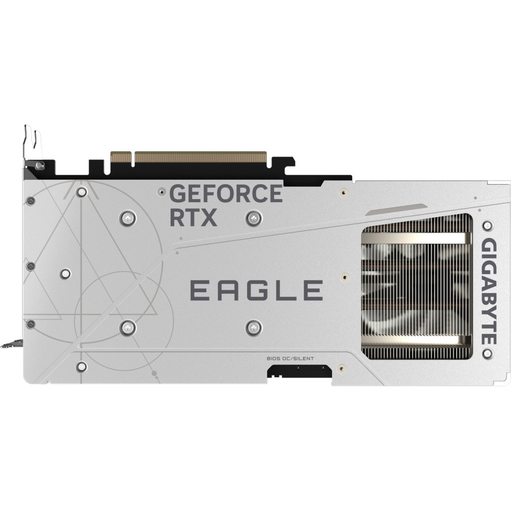 Відеокарта GIGABYTE GeForce RTX4070 SUPER 12Gb EAGLE OC ICE (GV-N407SEAGLEOC ICE-12GD) - зображення 6