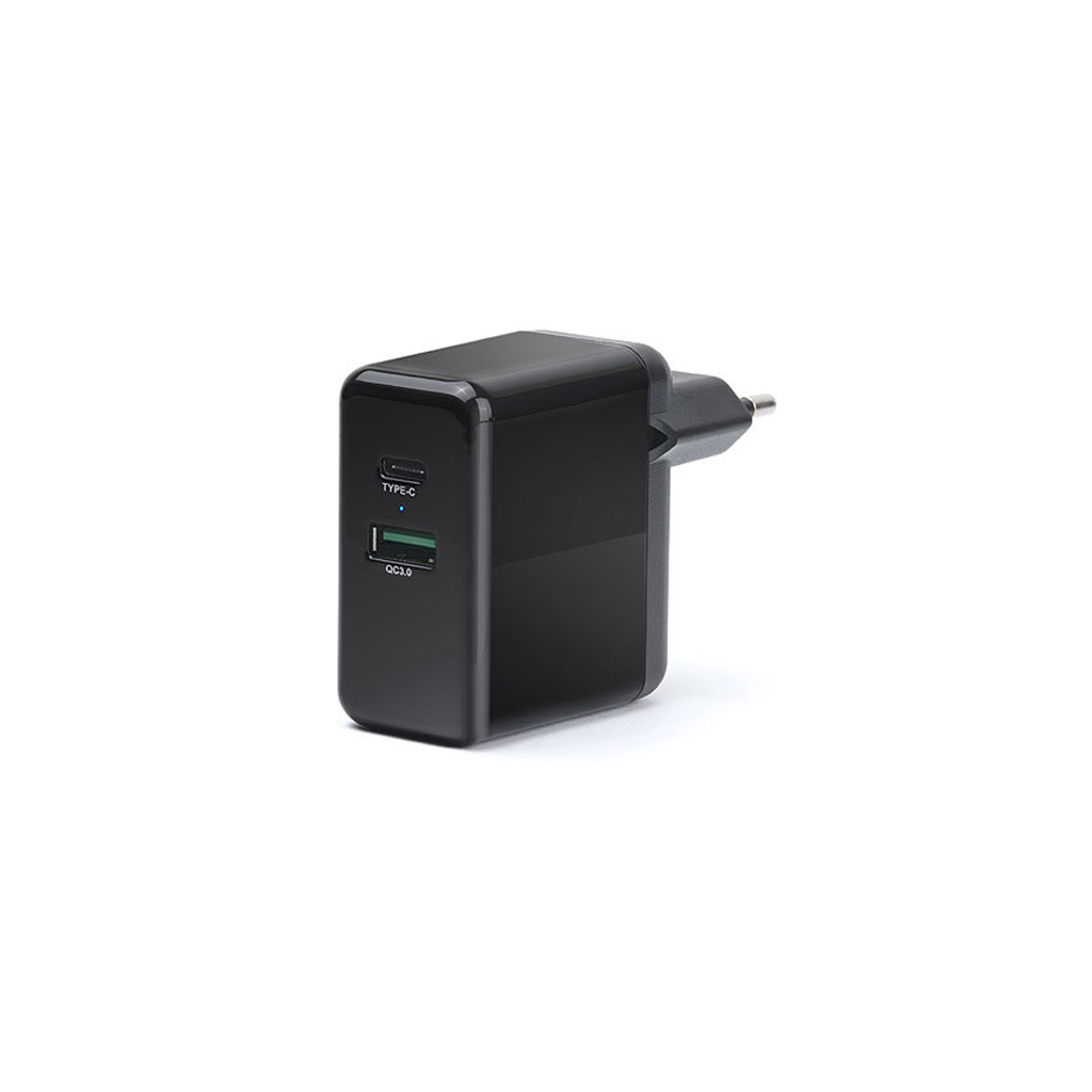 Зарядний пристрій REAL-EL CH-350 black (EL123160017) - зображення 1