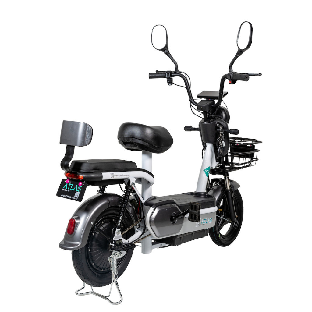 Електроскутер Atlas Cool Grey (2029) - зображення 4