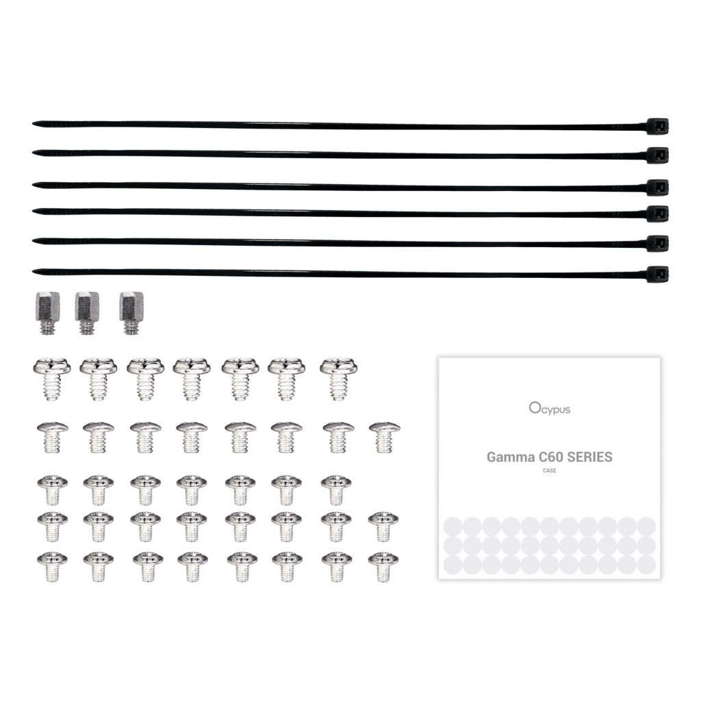 Корпус для ПК OCYPUS GAMMA C60 WH (GAMMA-C60-WHG000XX-GL) - зображення 9