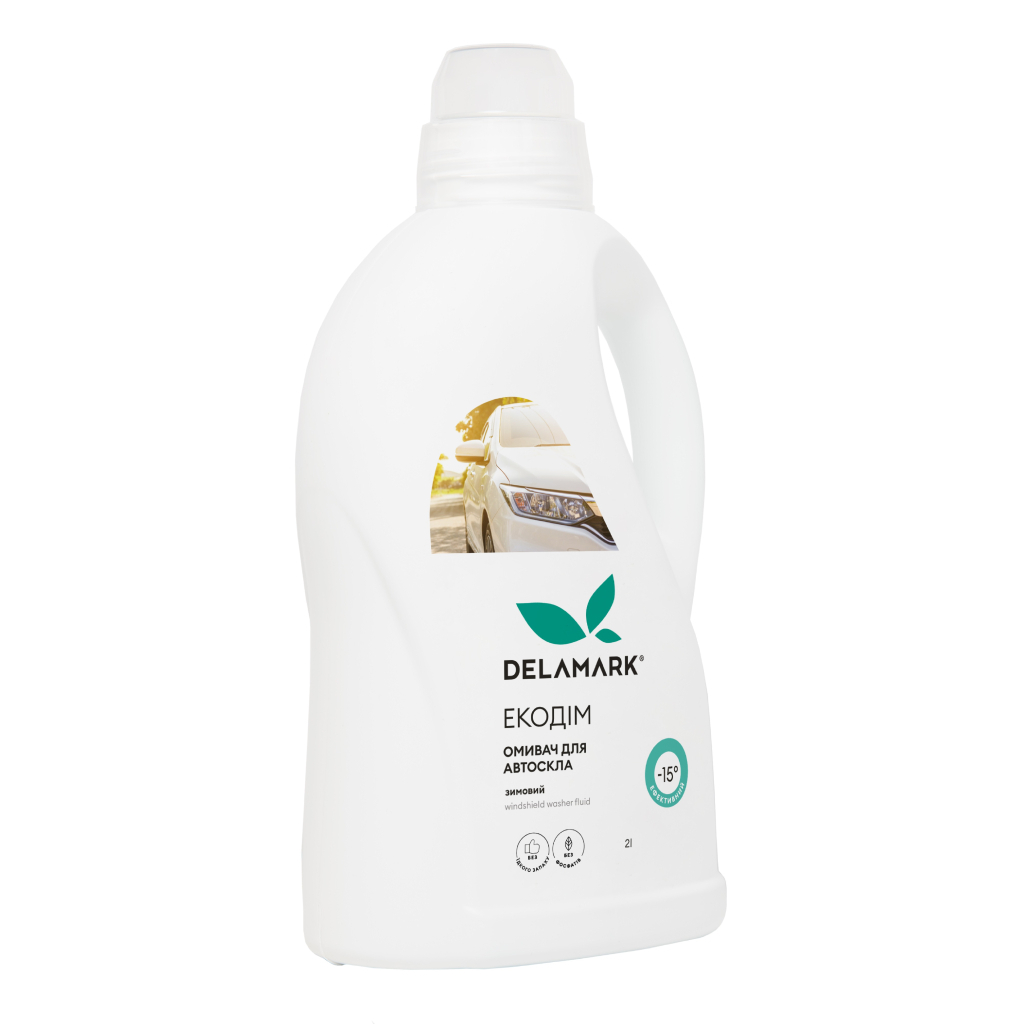 Омивач автомобільний DeLaMark зимовий  2 л   -15 (4820152332431) - зображення 1