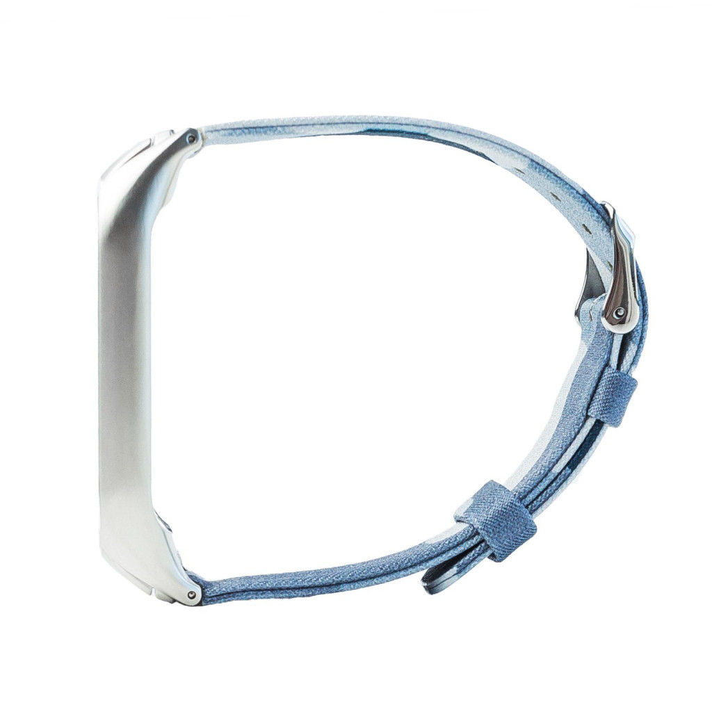 Ремінець до фітнес браслета XoKo Ремінець ХоКо Сamo Premium Band для Xiaomi Mi band 5 Blue (XK-M5-CMBl) - зображення 2