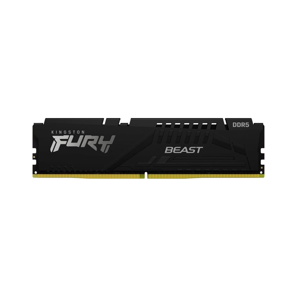 Модуль пам'яті для комп'ютера DDR5 32GB 5600 MHz Beast Black Kingston Fury (ex.HyperX) (KF556C36BBE2-32) - зображення 1