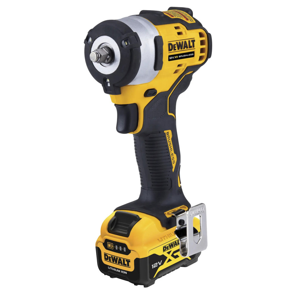 Гайковерт DeWALT 12V XR Li-lon, безщітковий, 338 Нм, 2x5Ah, кейс TSTAK (DCF903P2) - зображення 1