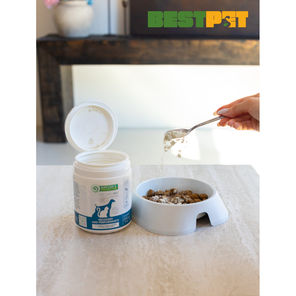 Пробіотична добавка для тварин Nature's Protection Recovery & Performance для котів і собак 250 г (CAN63553) - изображение 5