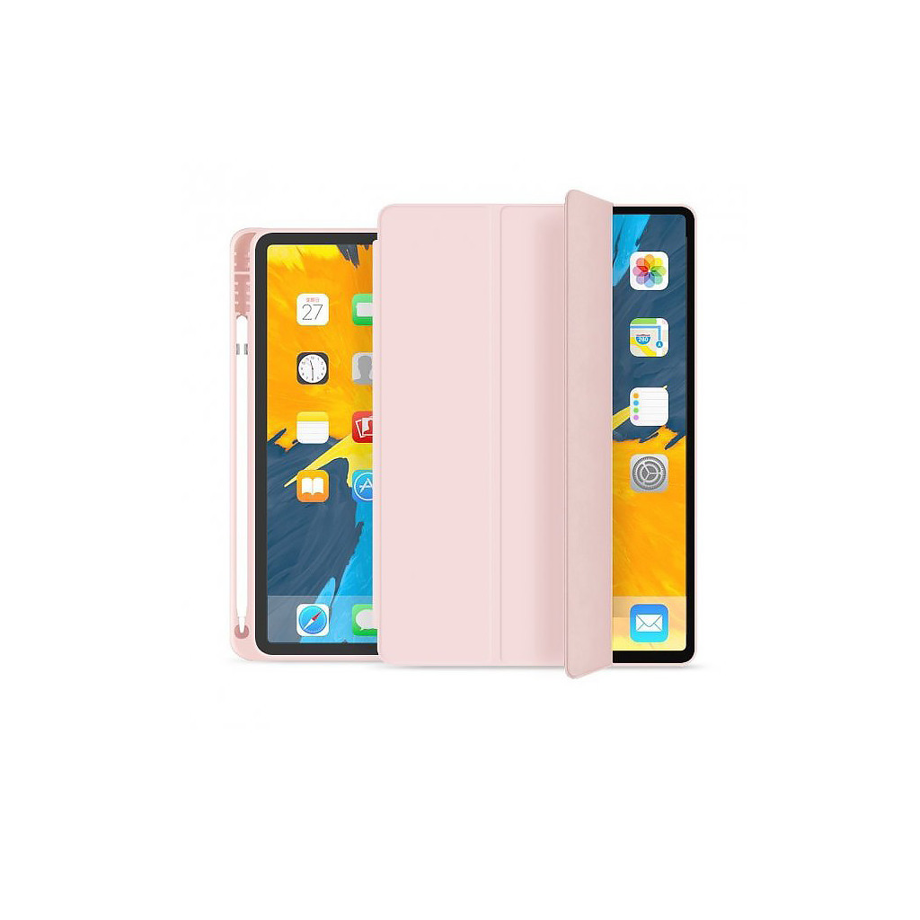 Чохол до планшета BeCover Pencil Mount Apple iPad Pro 12.9 2020/21/22 Pink (707532) - зображення 2