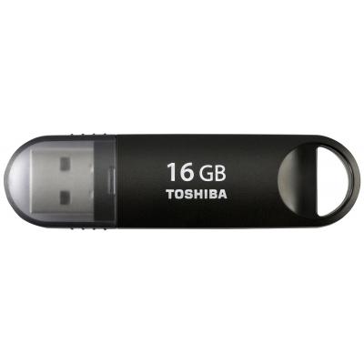 USB флеш накопичувач Toshiba 16GB Suzaku Black USB 3.0 (THN-U361K0160M4) - зображення 1