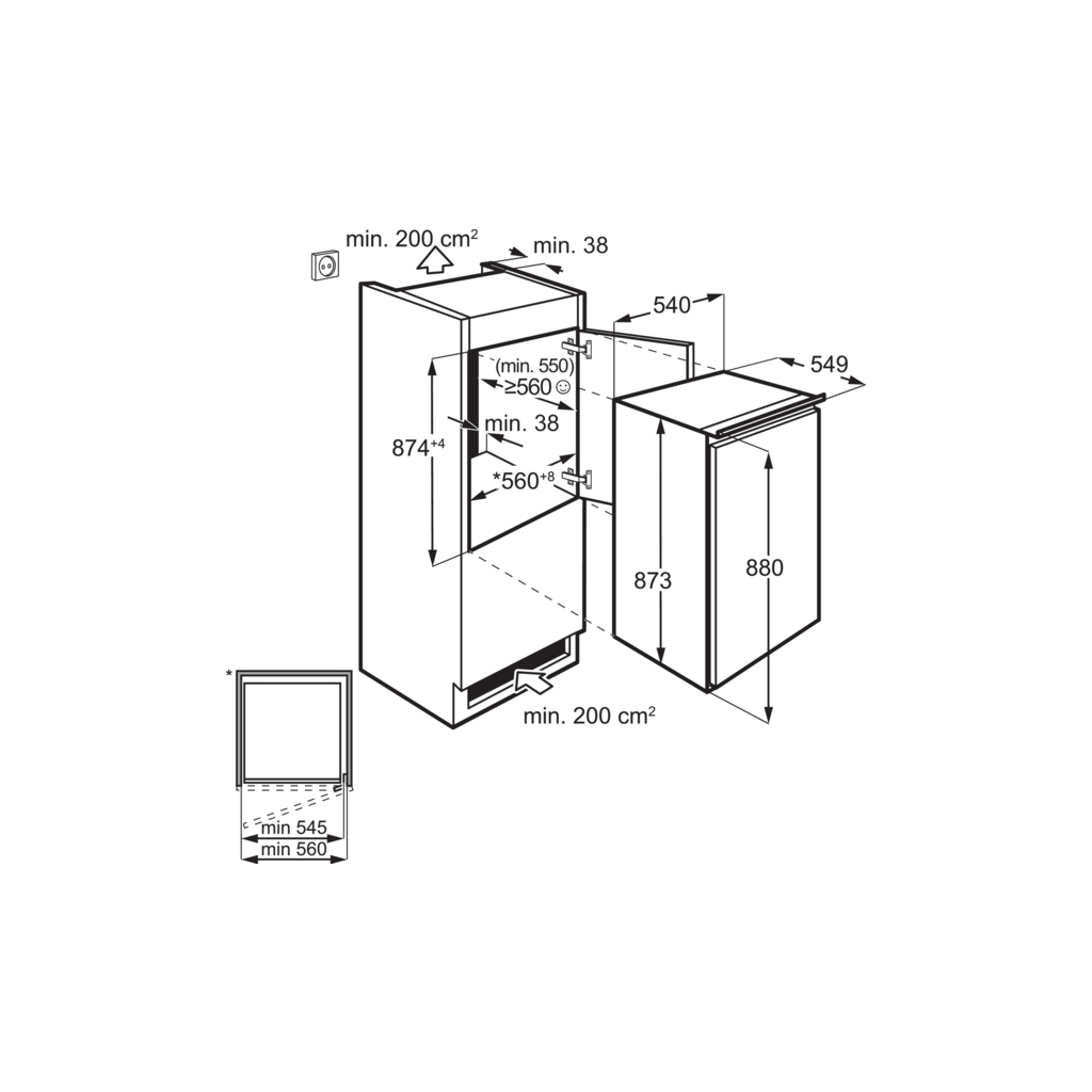 Холодильник Electrolux LRB2AE88S - зображення 5