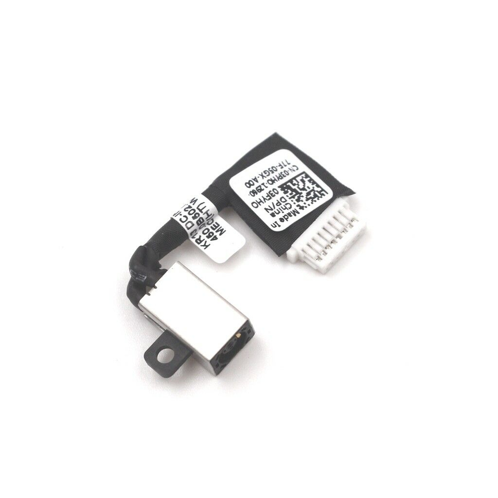 Роз'єм живлення ноутбука з кабелем Dell 03FYH0 (4.5mm x 3.0mm + center pin), 8(7)-pin, 4 см (A49117) - изображение 1