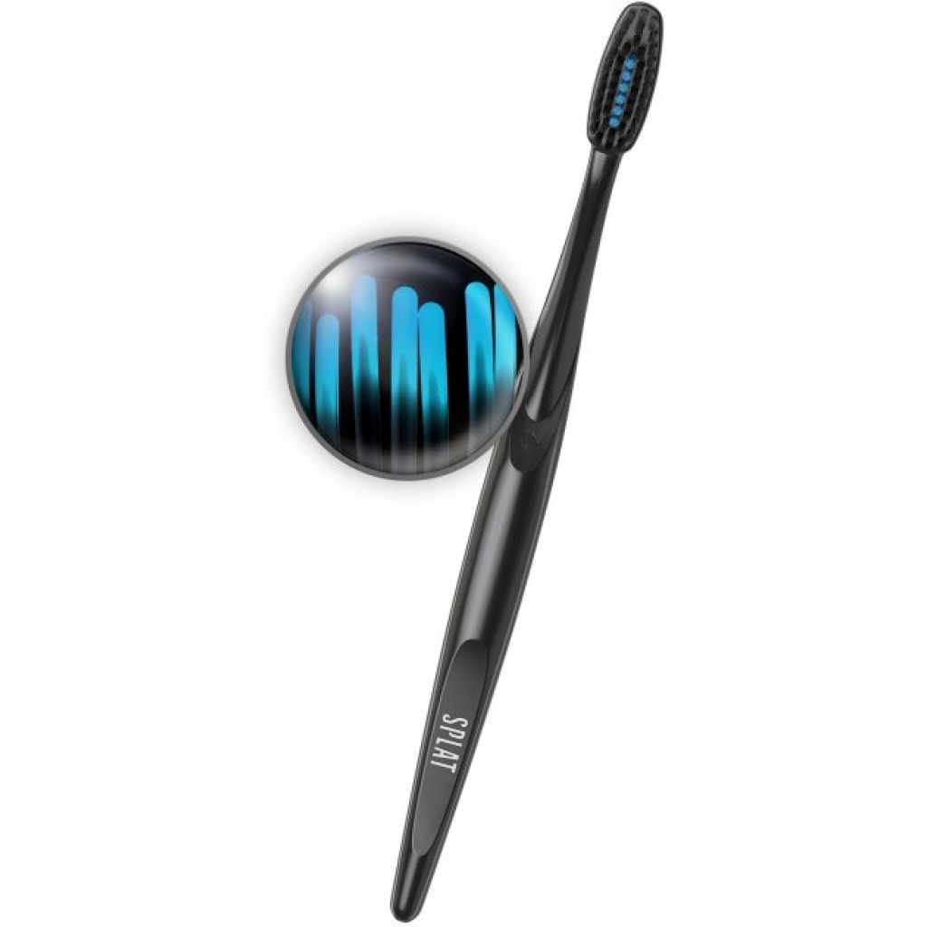 Зубна щітка Splat Special Blackwood Medium з деревним вугіллям Блакитна (4603014011046) - зображення 3