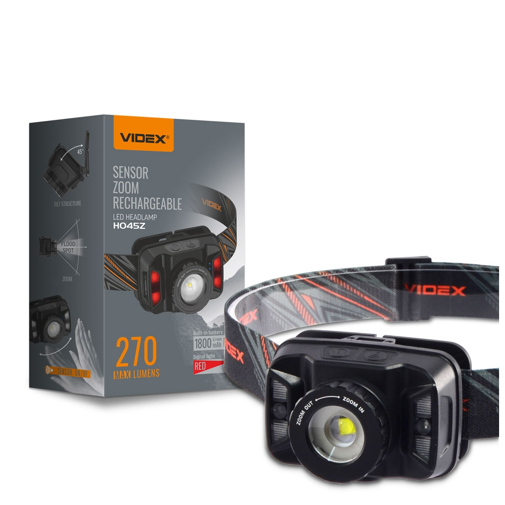 Ліхтар Videx 270Lm 5000K (VLF-H045Z) - зображення 1