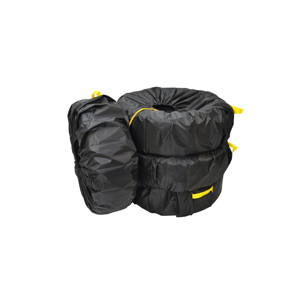 Чохол для зберігання автомобільних коліс Poputchik "Стандарт" (M) R14-15 (4 шт) (16-056-IS) - зображення 3