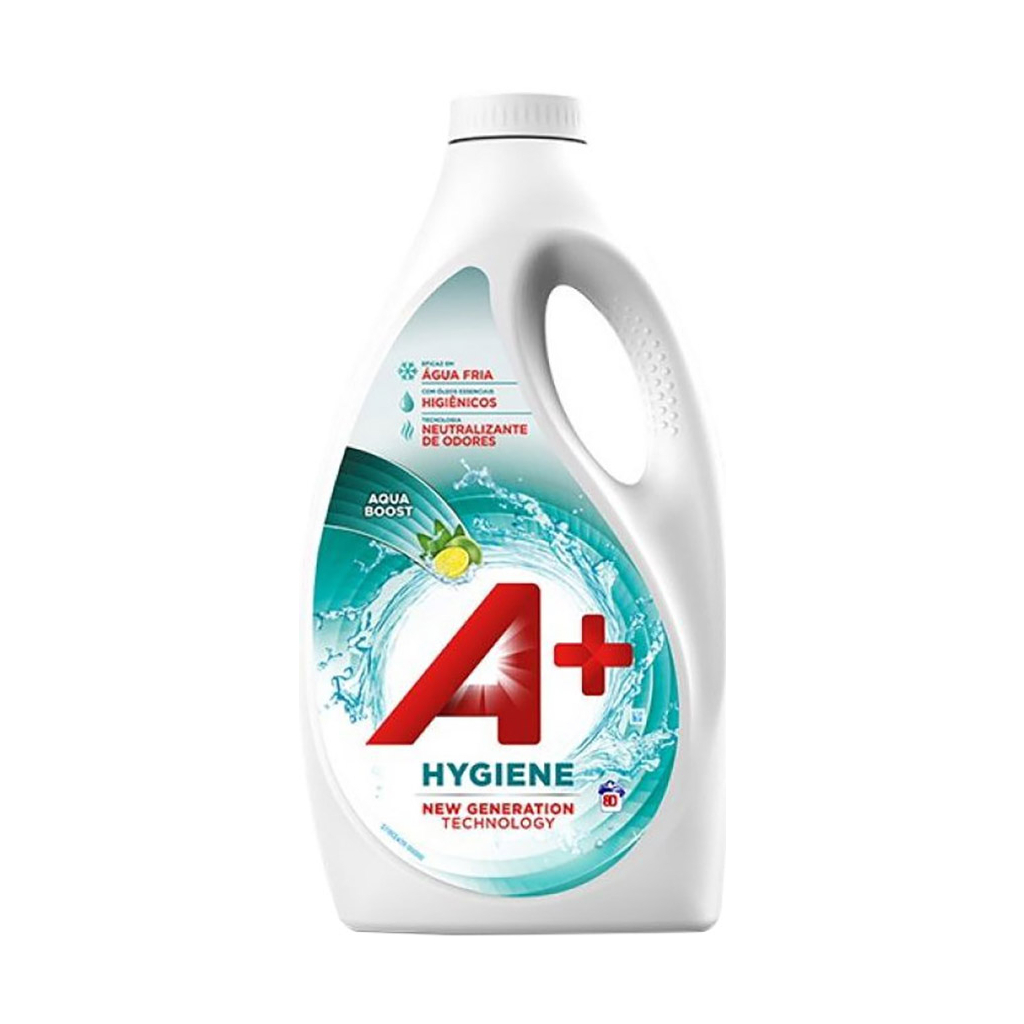 Гель для прання A+ Hygiene 4 л (8435495817581) - изображение 1