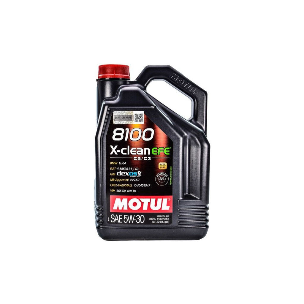 Моторна олива MOTUL 8100 X-clean 5w30 4л (814051) - изображение 1