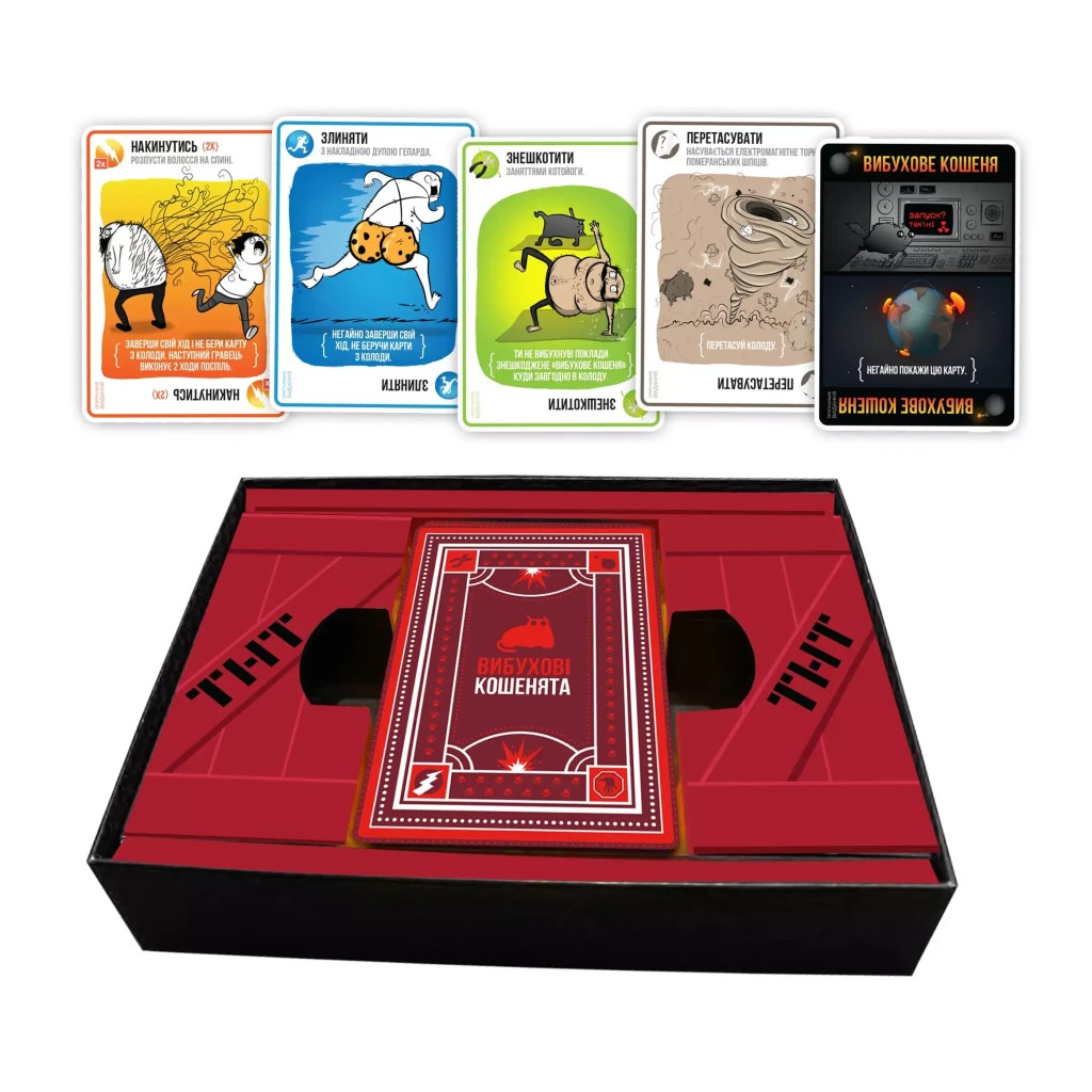 Настільна гра Rozum Вибухові кошенята. оригінальне видання (810083046365) - зображення 4