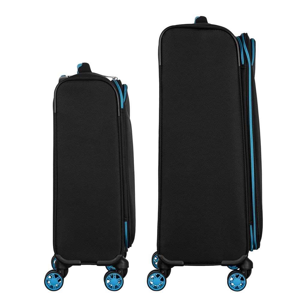 Набір валіз 2E Trek (M+S), чорні (2E-SPE-TREK-SET4-BK) - зображення 7