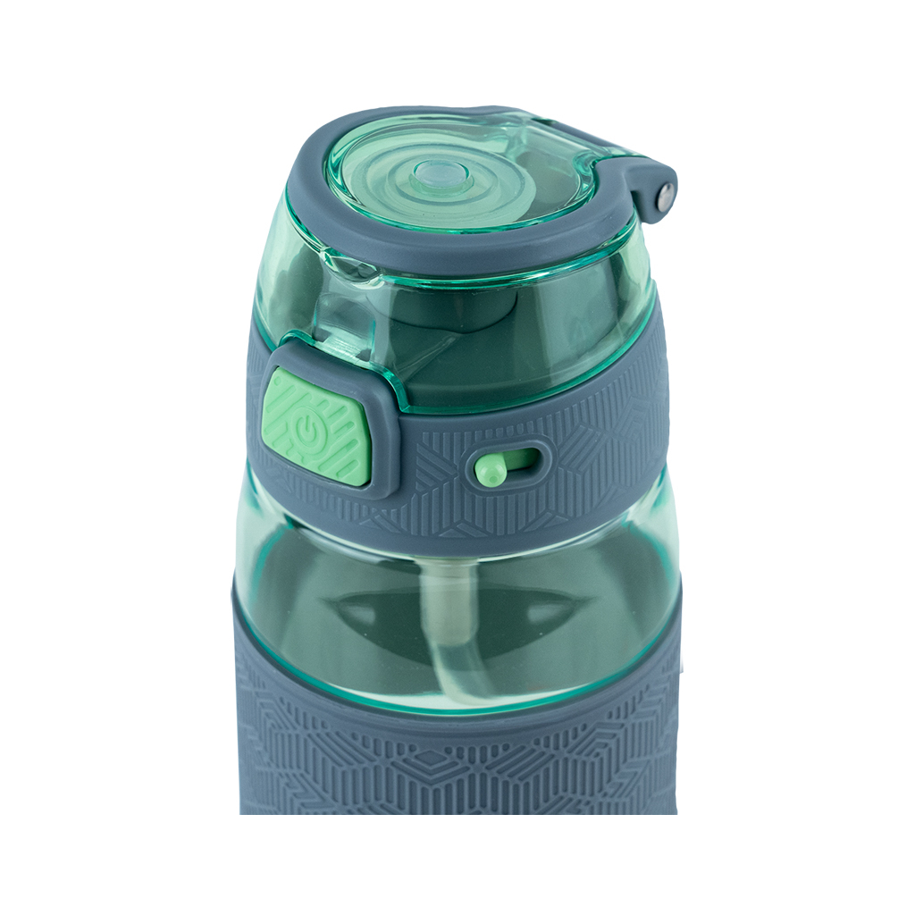 Поїльник-непроливайка Kite 600 мл, зелено-сіра (K24-1201-2) - зображення 3