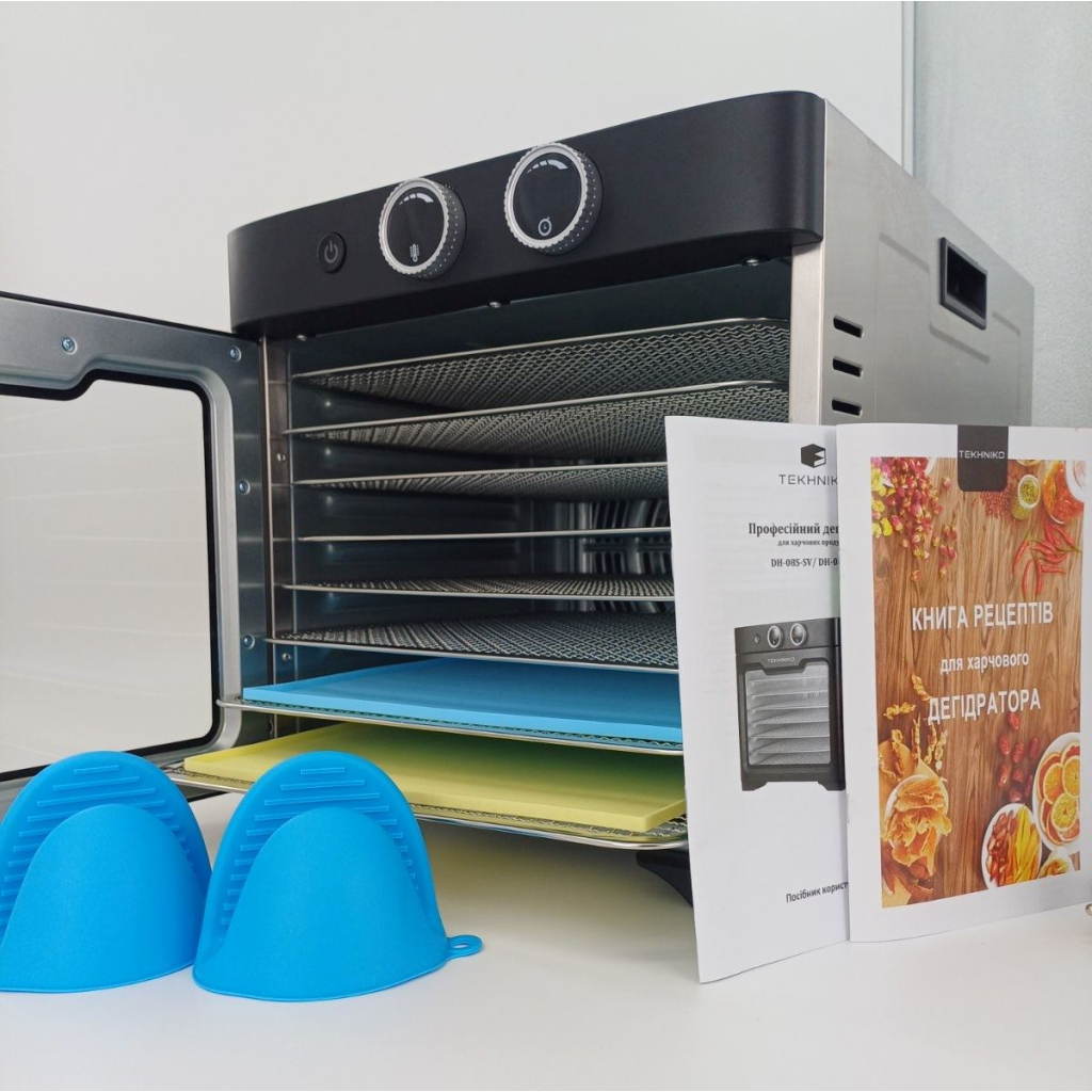 Сушка для овочів та фруктів Tekhniko DH-08S-BK - picture 7
