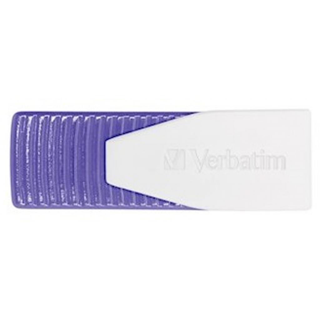 USB флеш накопичувач Verbatim 64GB Store 'n' Go Pin Swive Violet USB 2.0 (049816) - зображення 1