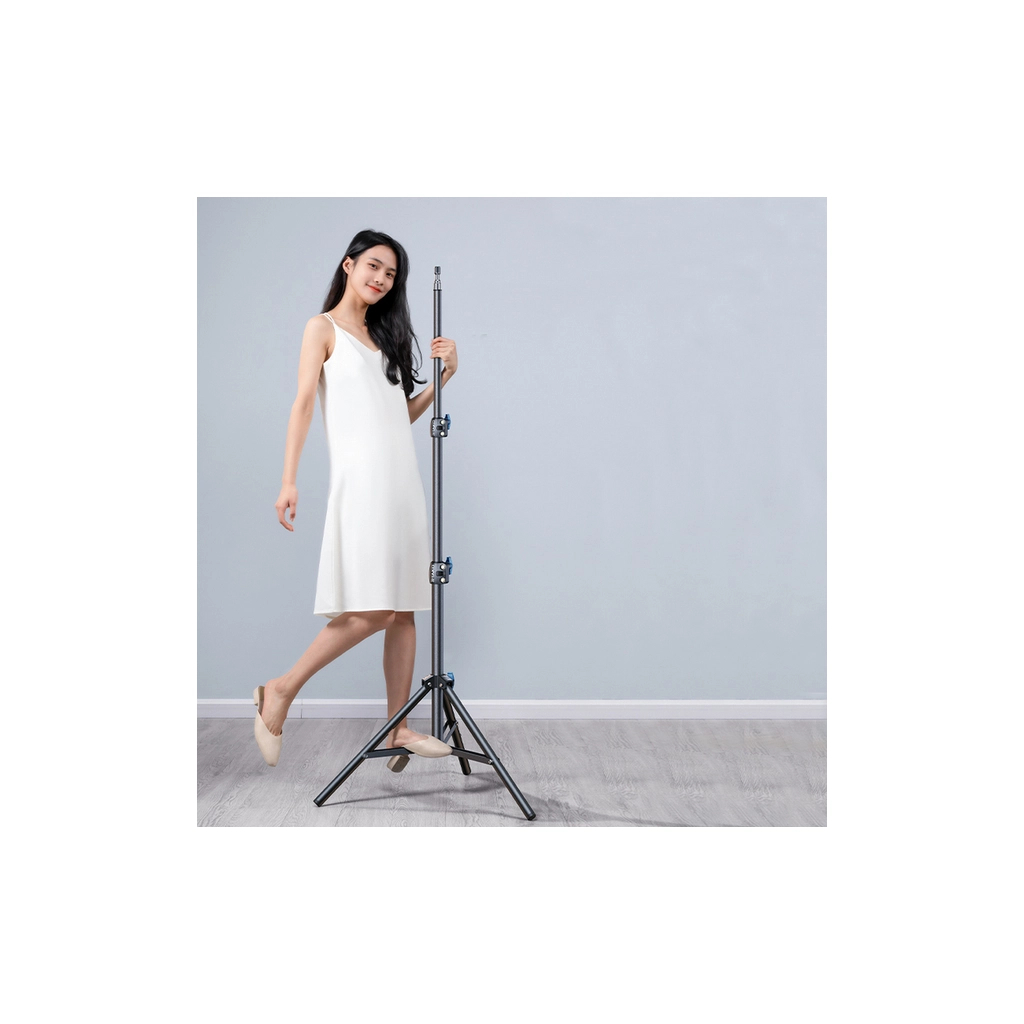 Штатив RTAKO RLD-001 1.7M Matte Carbon Steel Tripod Black (6975068278620) - зображення 4