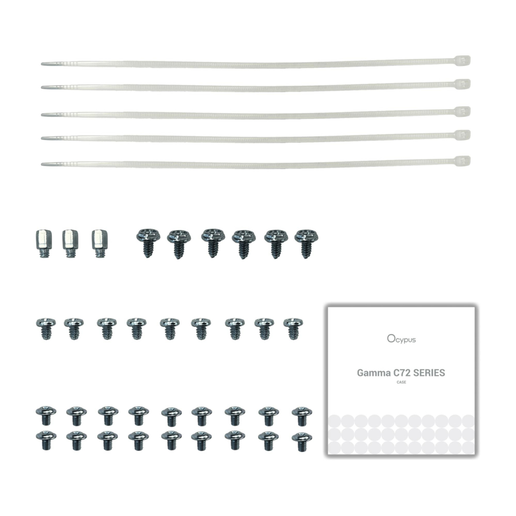 Корпус для ПК OCYPUS GAMMA C72 WH ARGB (GAMMA-C72-WHD400XX-GL) - зображення 10