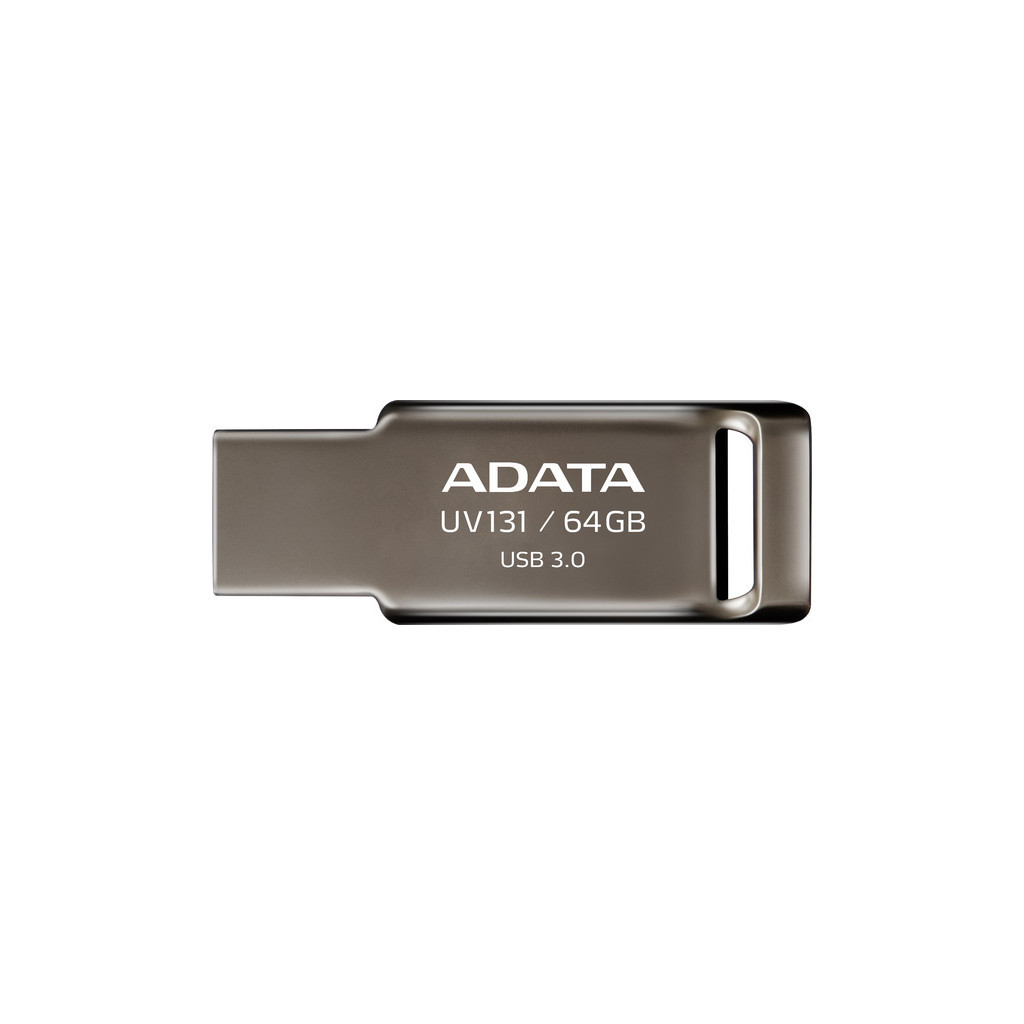 USB флеш накопичувач ADATA 64GB UV131 Metallic USB 3.0 (AUV131-64G-RGY) - зображення 1