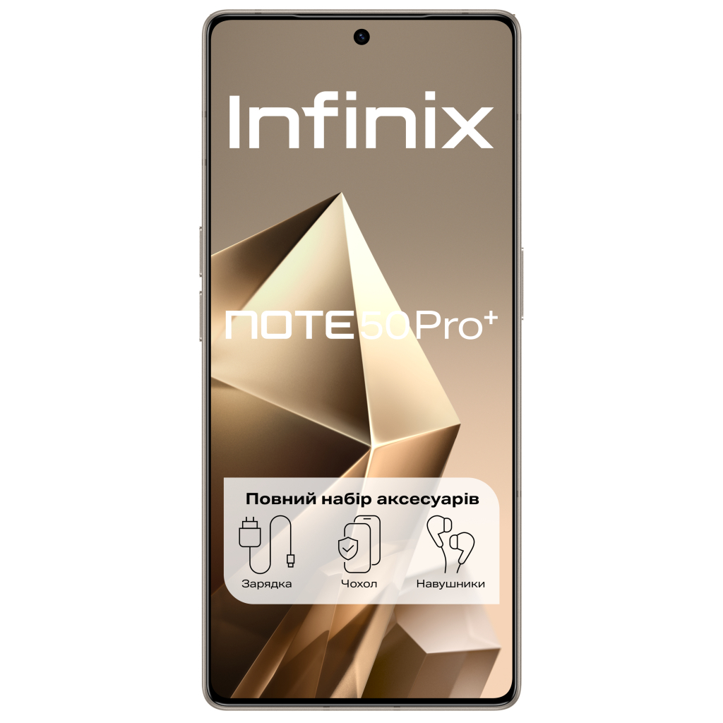 Мобільний телефон Infinix Note 50 Pro+ 12/256Gb NFC Titanium Grey (4894947070068) - зображення 2