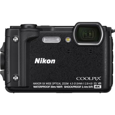Цифровий фотоапарат Nikon Coolpix W300 Black (VQA070E1) - зображення 2