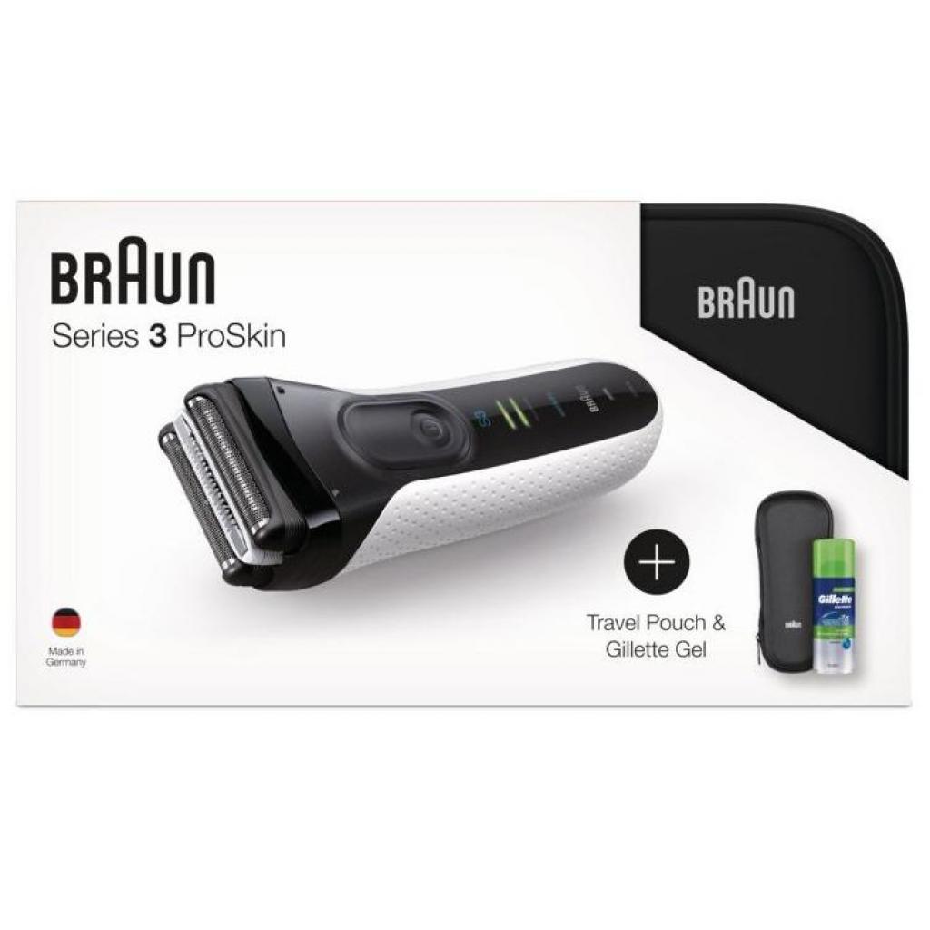 Електробритва Braun Series 3 3040 TS White - зображення 3