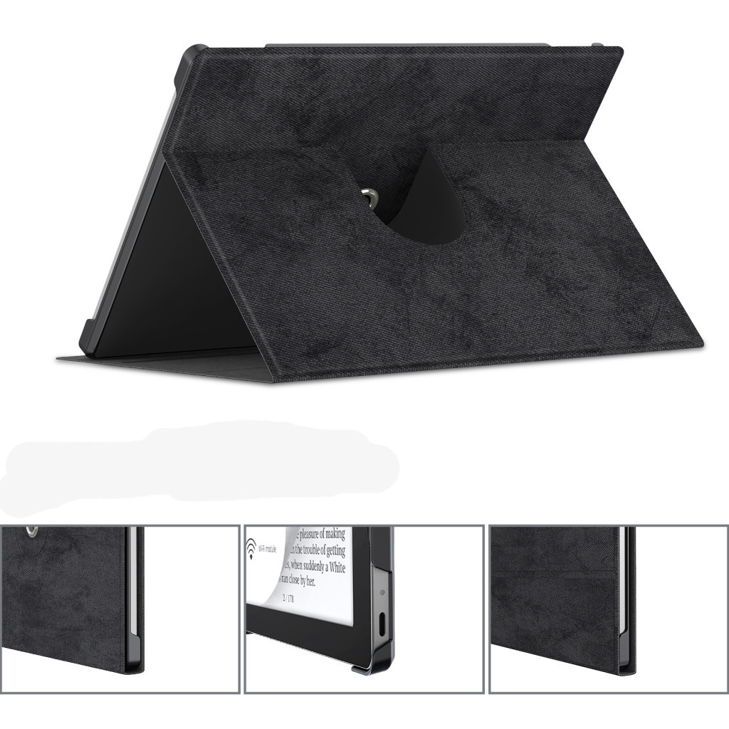 Чохол до електронної книги BeCover Magnetic Book-holder 360° PocketBook InkPad Lite (PB970) 9.7" Black (710070) - зображення 4