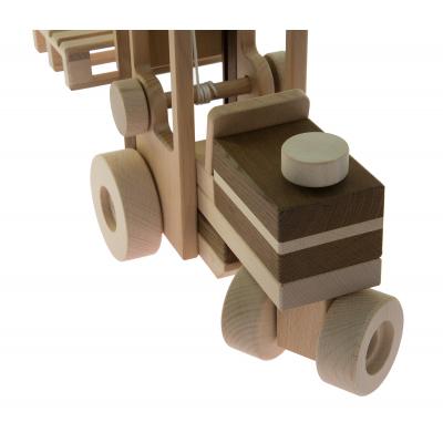 Спецтехніка Goki деревянный Автопогрузчик натуральный (55901) - зображення 5
