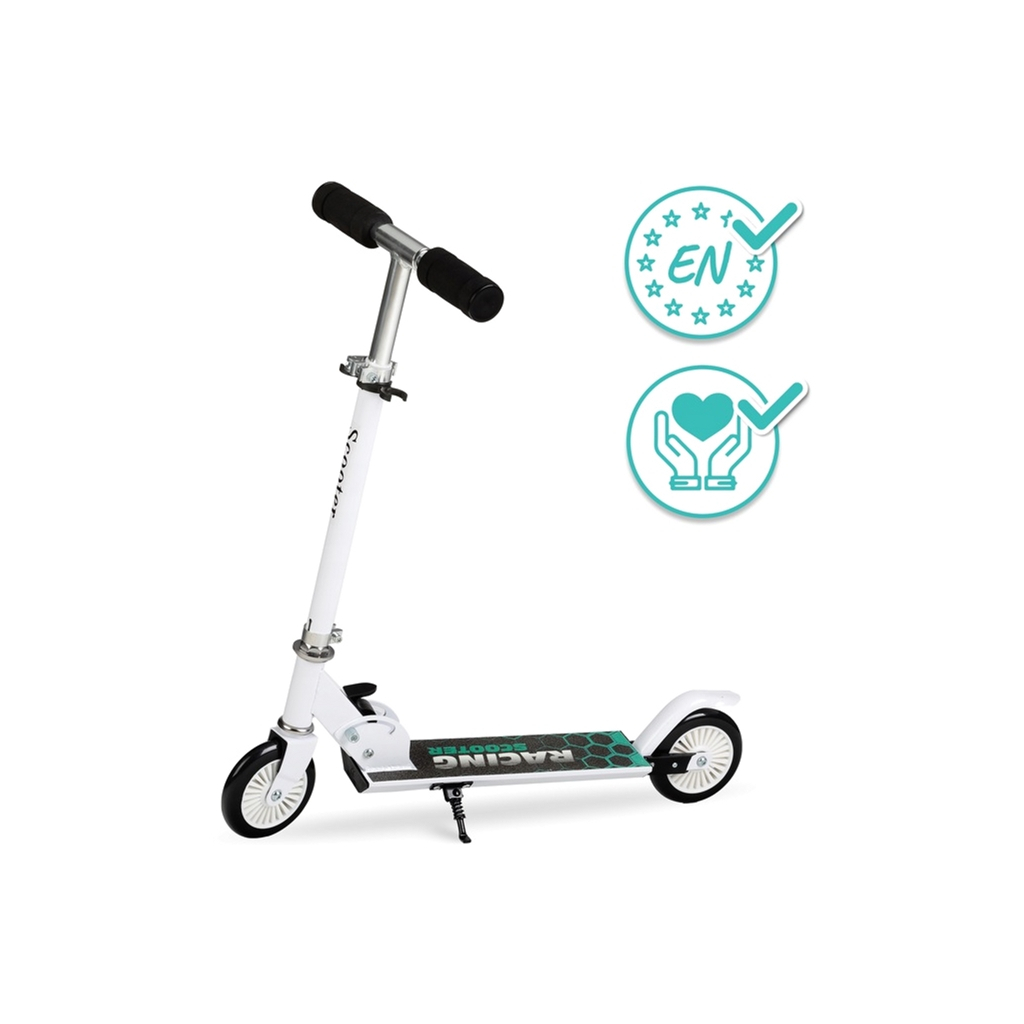 Самокат Qkids Flo white (KIDS00036) - изображение 9