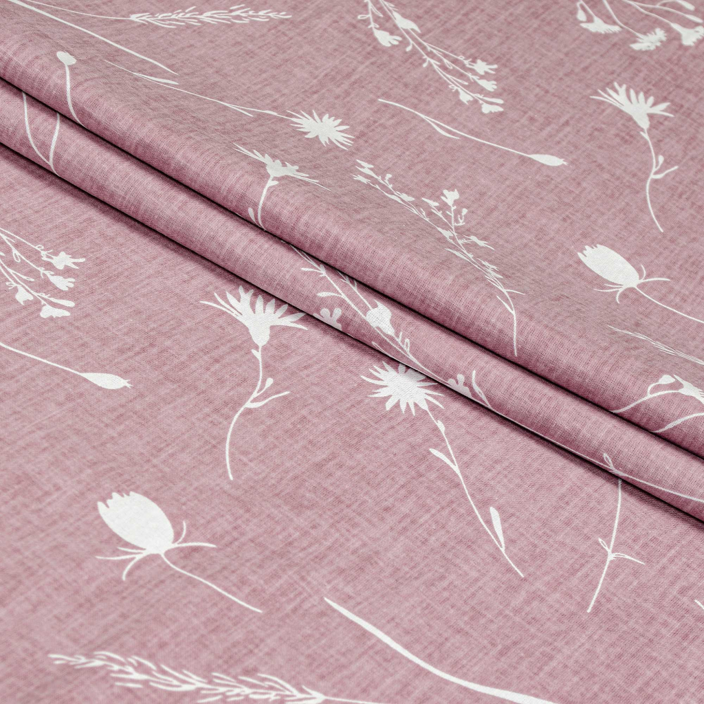 Постільна білизна Home Line Волошки лілово-сірий бязь полуторна (173834) - зображення 2