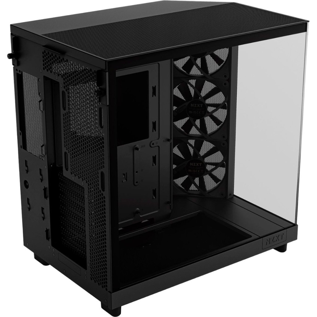 Корпус NZXT H6 Flow All Black (CC-H61FB-01) - зображення 4