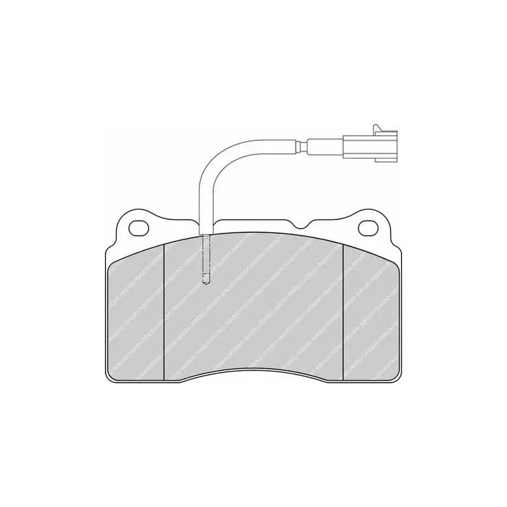 Гальмівні колодки FERODO FDB1794 - зображення 2