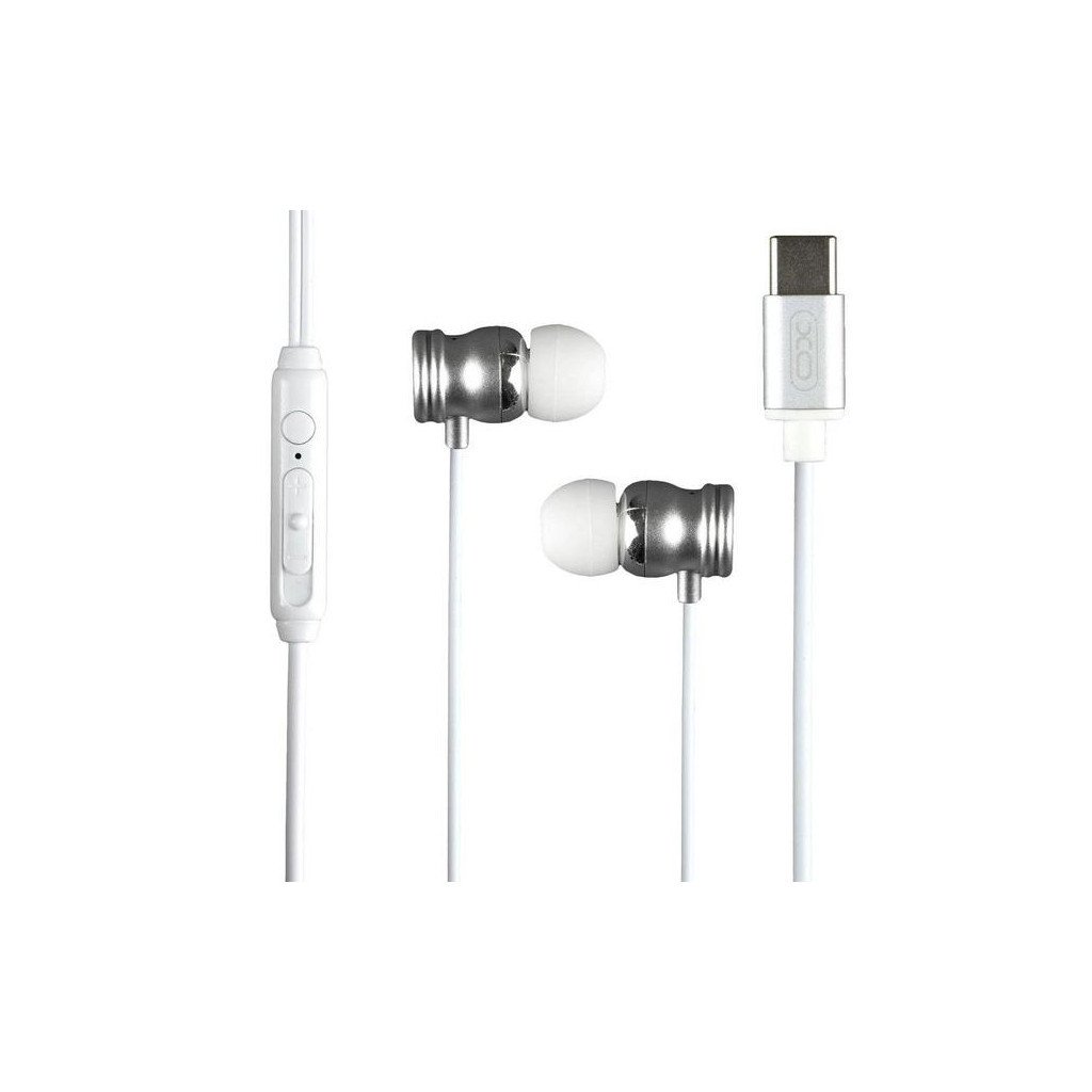 Навушники XO EP56 Type-C Silver (XO-EP56SL) - зображення 1