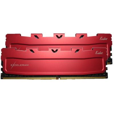 Модуль пам'яті для комп'ютера DDR4 8GB (2x4GB) 2800 MHz Red Kudos eXceleram (EKRED4082817AD) - зображення 2