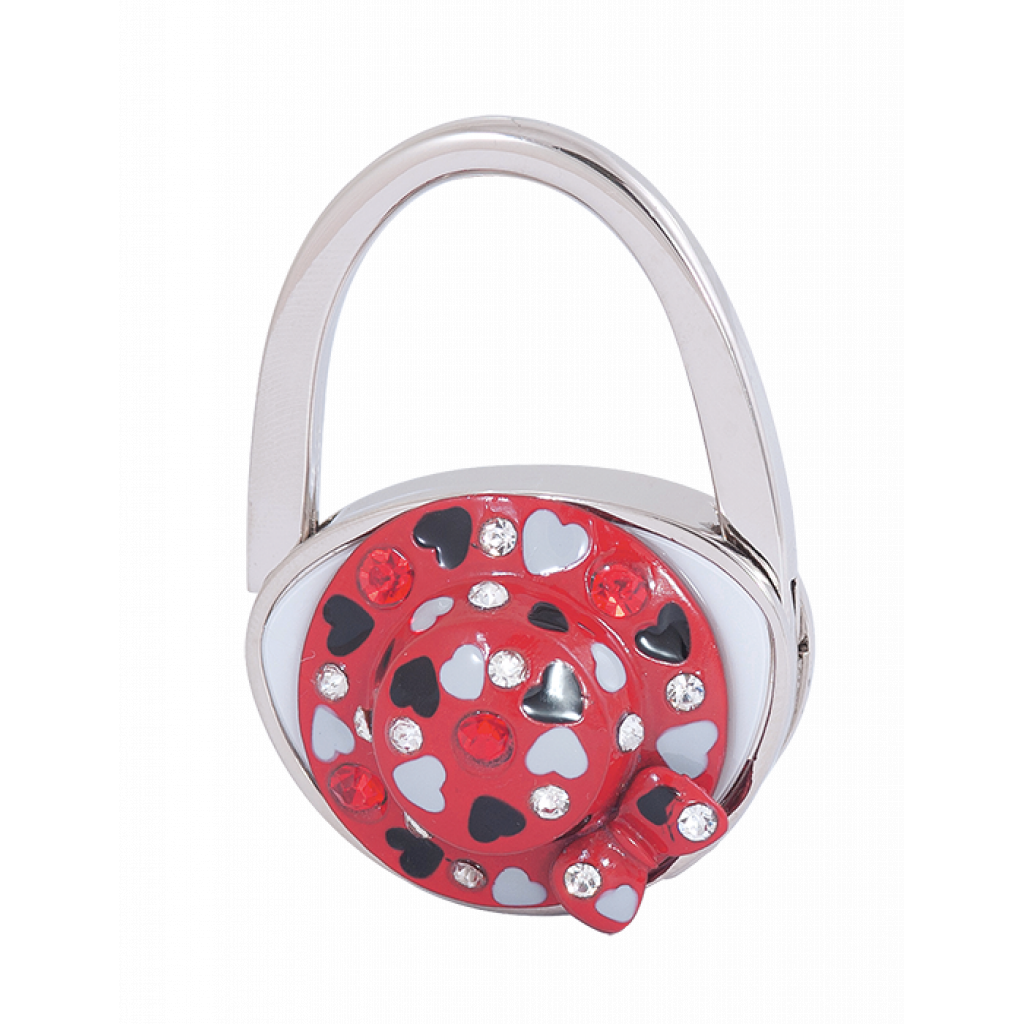 Ручка кулькова Langres набір ручка + гачок для сумки Elegance Червоний (LS.122029-05) - зображення 2