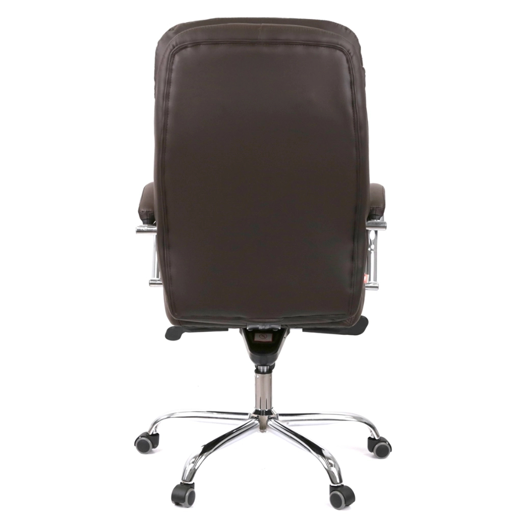 Офісне крісло Аклас Валенсія MB XY-7340 Коричневий (Шкіра LC-K dark brown) (00161484) - зображення 4