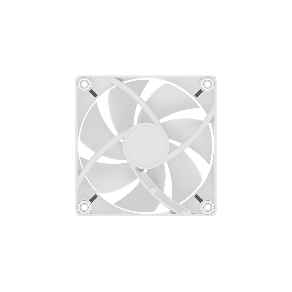 Кулер до корпусу OCYPUS DELTA F12 WH (DELTA-F12-WH1NM00X-GL) - зображення 3