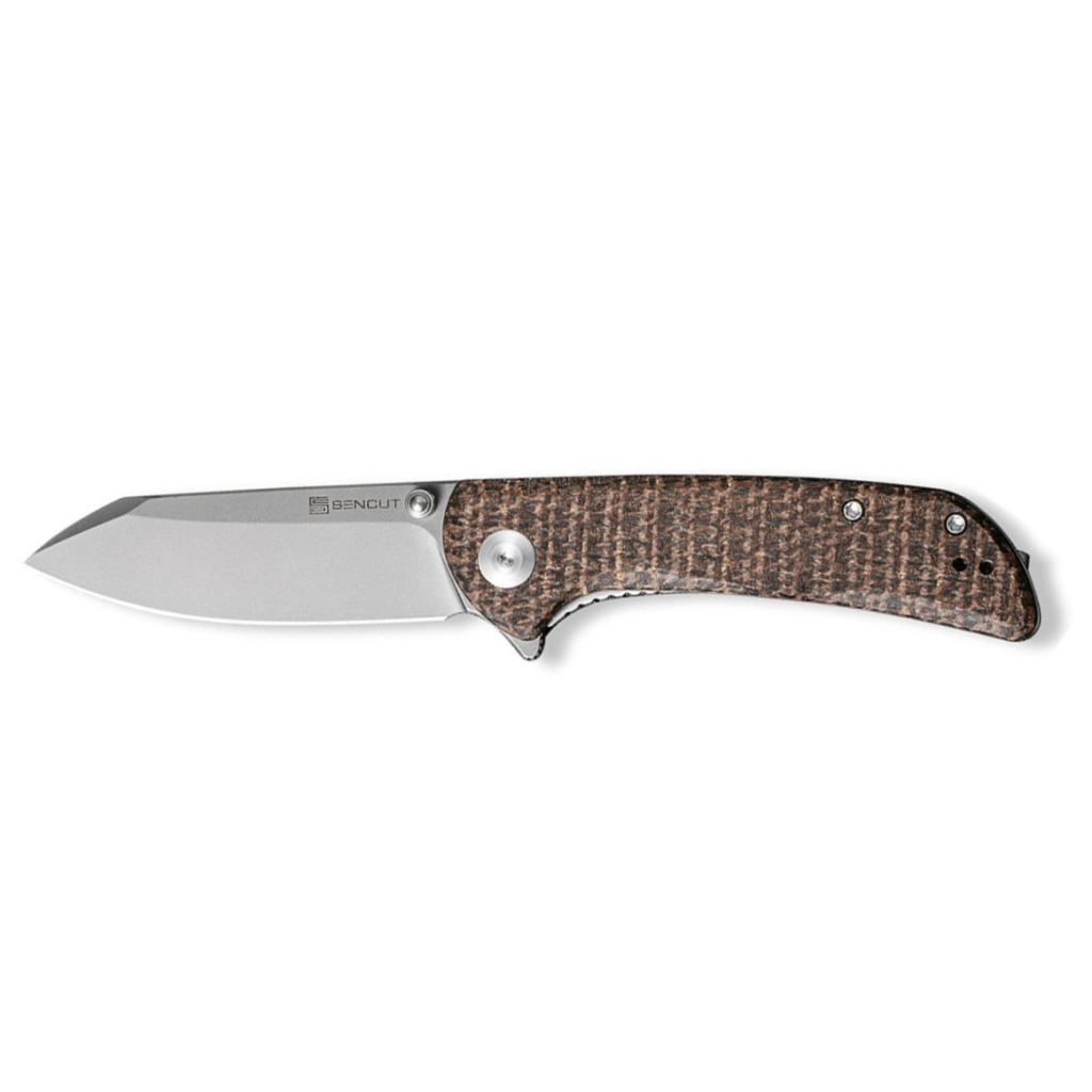 Ніж Sencut Fritch Stonewash Brown Micarta (S22014-3) - зображення 1