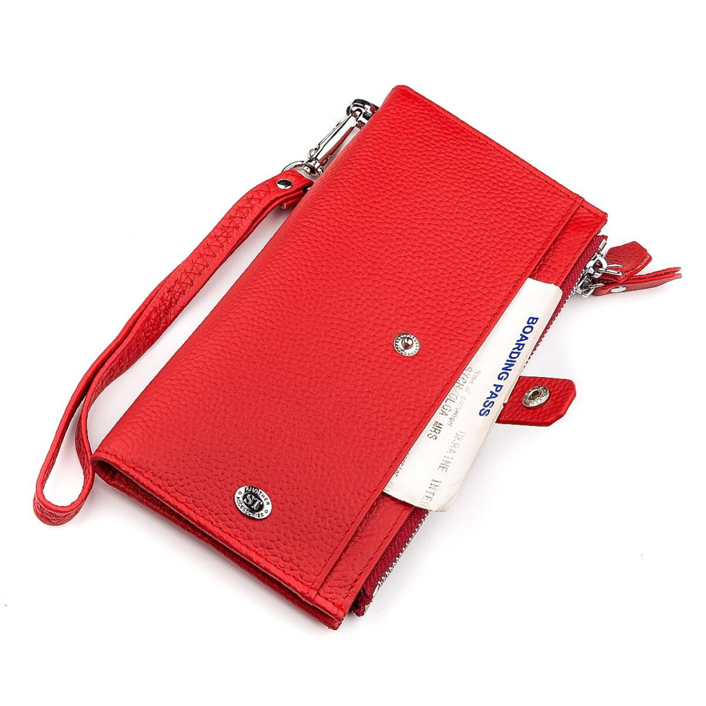 Гаманець ST Leather Червоний (18381) - зображення 7