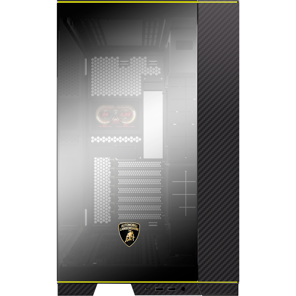 Корпус Lian Li O11 Dynamic EVO RGB, Lamborghini (G99.O11DERGBL.00) - зображення 4