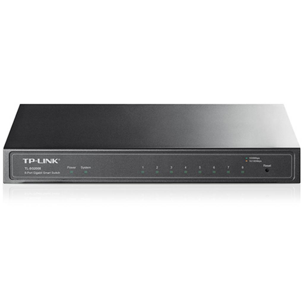 Комутатор мережевий TP-Link TL-SG2008 - зображення 1