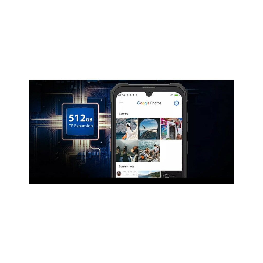 Мобільний телефон Oscal S70 Pro 4/64GB Black - зображення 7