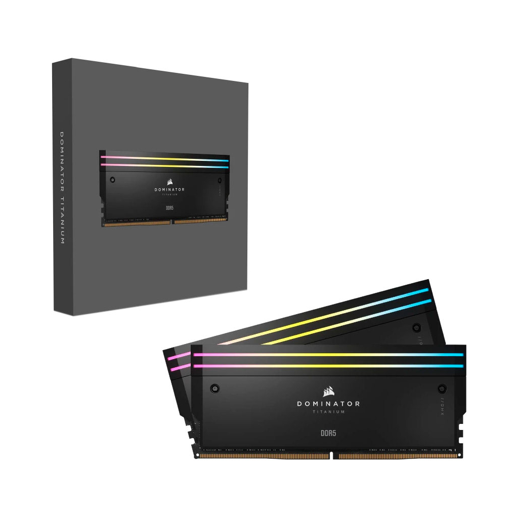 Модуль пам'яті для комп'ютера DDR5 32GB (2x16GB) 6000 MHz Dominator Titanium RGB Corsair (CMP32GX5M2B6000C30) - зображення 7